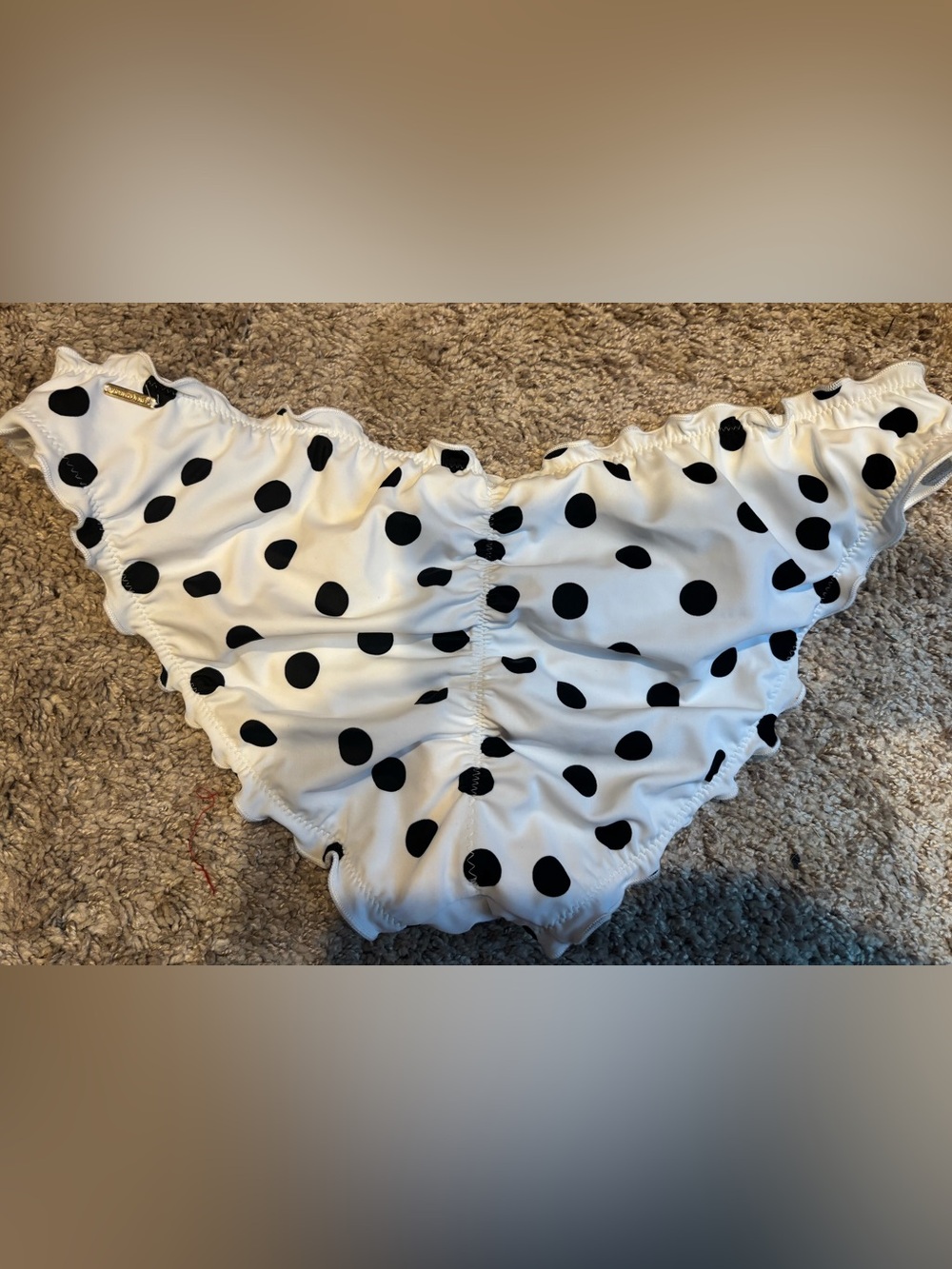 NWOT XL Polka Dot Victorias Secret bikini bottoms